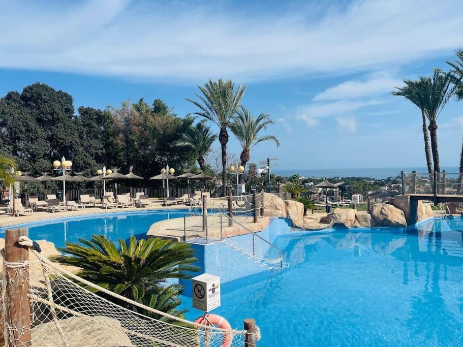 Imperial Park - Bungalow Mit Panoramablick Und Schoener Terrasse Calpe Exterior photo